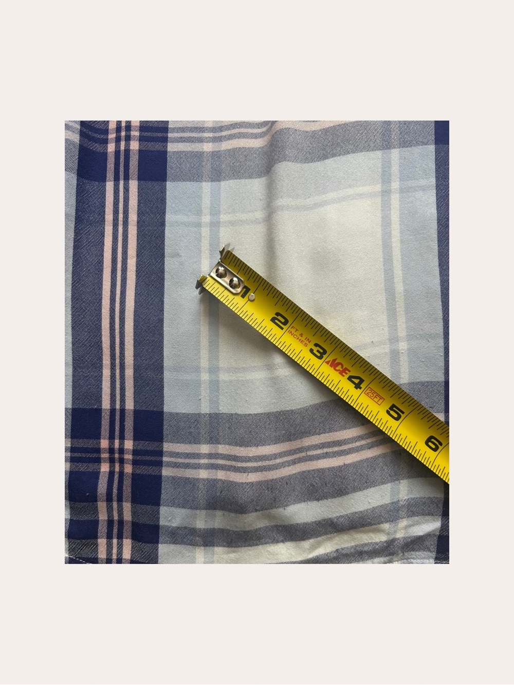 Rails Plaid Woman’s Button-Up Shirt Navy & Pink Size Medium - Picture 15 of 15